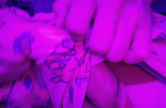 Having Fun with this Big Dick out my little workout shorts
